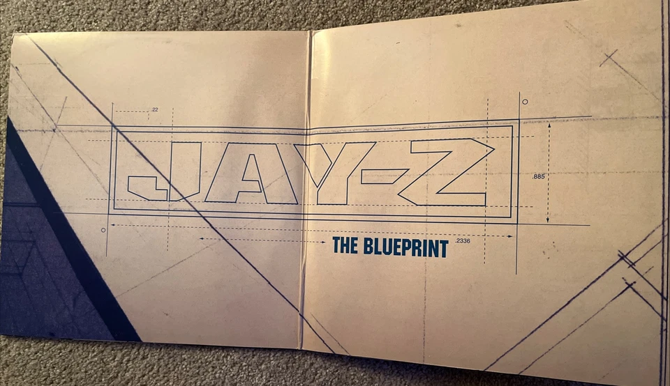 Jay-Z - The Blueprint - EX 2 x Vinyl LP - Blue Color Promo 2001 314-586-396-1 - Image 4 of 4