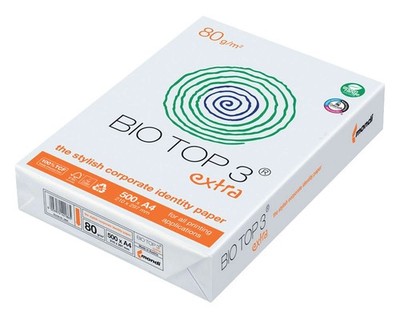 Mondi BIO TOP 3  X extra - A4,  weiß, 500 Bl.