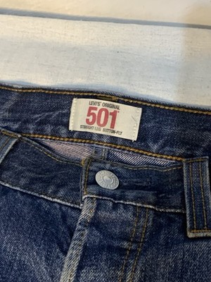 Levi's 501 W33 L36 Denim Jeans Herren / Vintage Top (wie abgebildet)