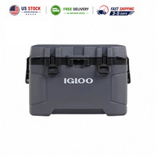 Igloo 50440 Cooler, 50 Qt, Gray, Plastic