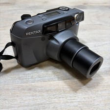 Pentax IQZoom 160 35mm Film Camera Tested Working