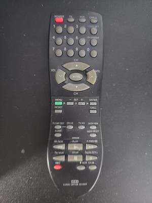 CCD Closed Caption Decoder Remote Control 25-2050 FC ORION 07660DJ020