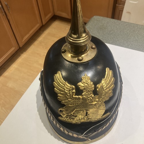 GERMAN PRUSSIAN PICKELHAUBE SPIKED HELMET WWI Repro