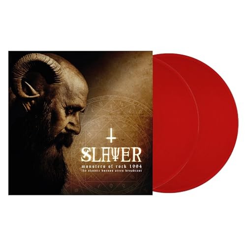 Slayer - 1994 Monsters Of Rock - Argentina Red Vinyl 2LP - Vinyl Re - G1398Z-image
