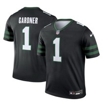 Nike New York Jets Gardner #1 Jersey Men's L Black