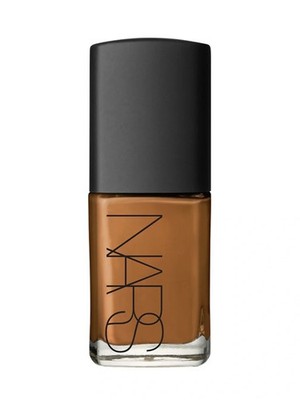NEW NARS Sheer Glow Foundation in Deep 2 New Caledonia Hydrating Light Makeup!