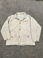 True Vintage Dunns Inc Grand Junction TN Hunting Coruroy Collar Chore Coat L