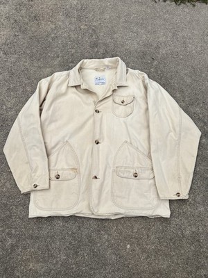 True Vintage Dunns Inc Grand Junction TN Hunting Coruroy Collar Chore Coat L