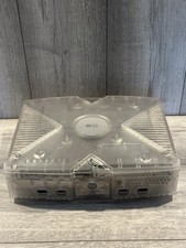 Original Microsoft Xbox Crystal Edition Console Only – Translucent Clear -