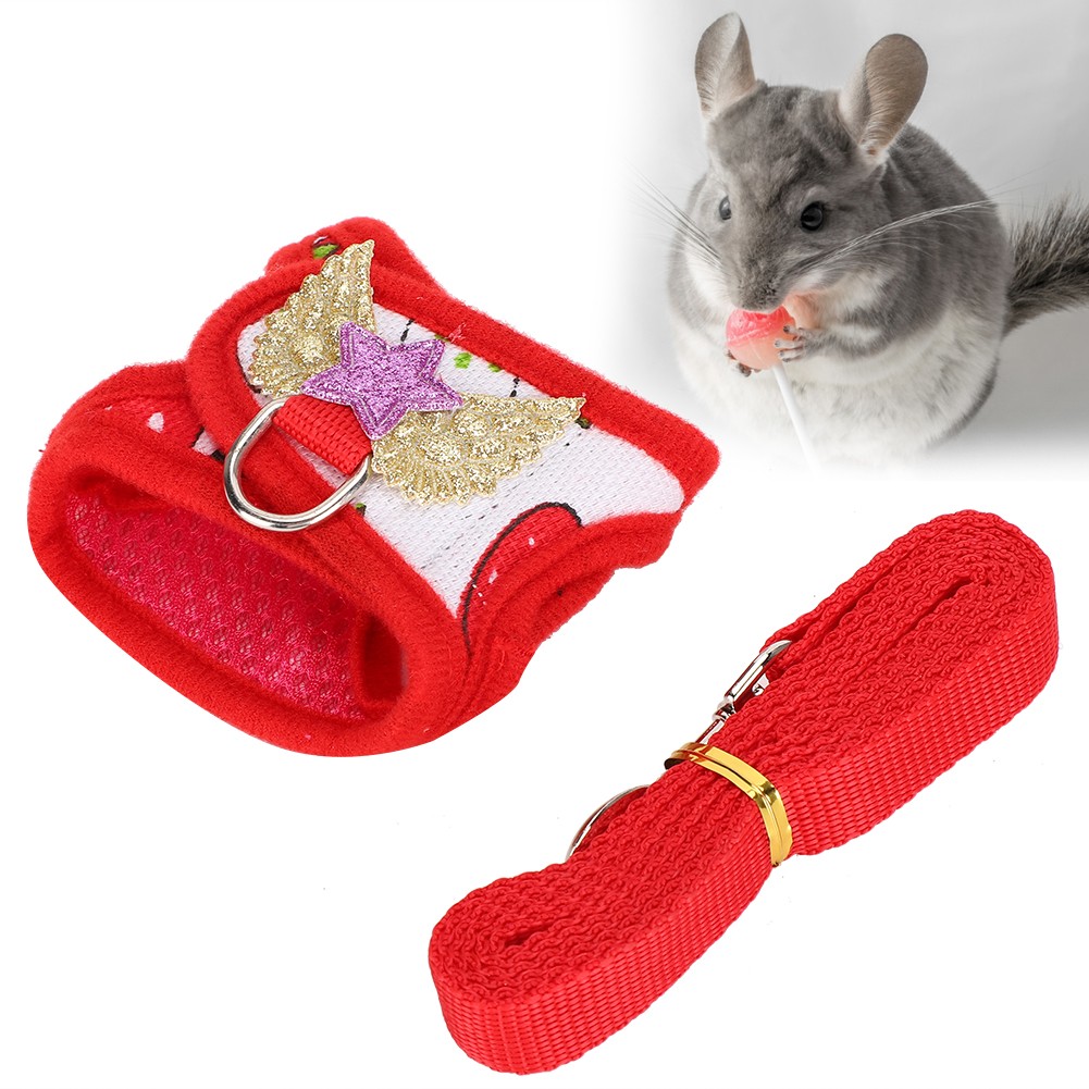 New Pet Leash Bunny Walking Lead Design For Rabbit Guinea Pig Hamster