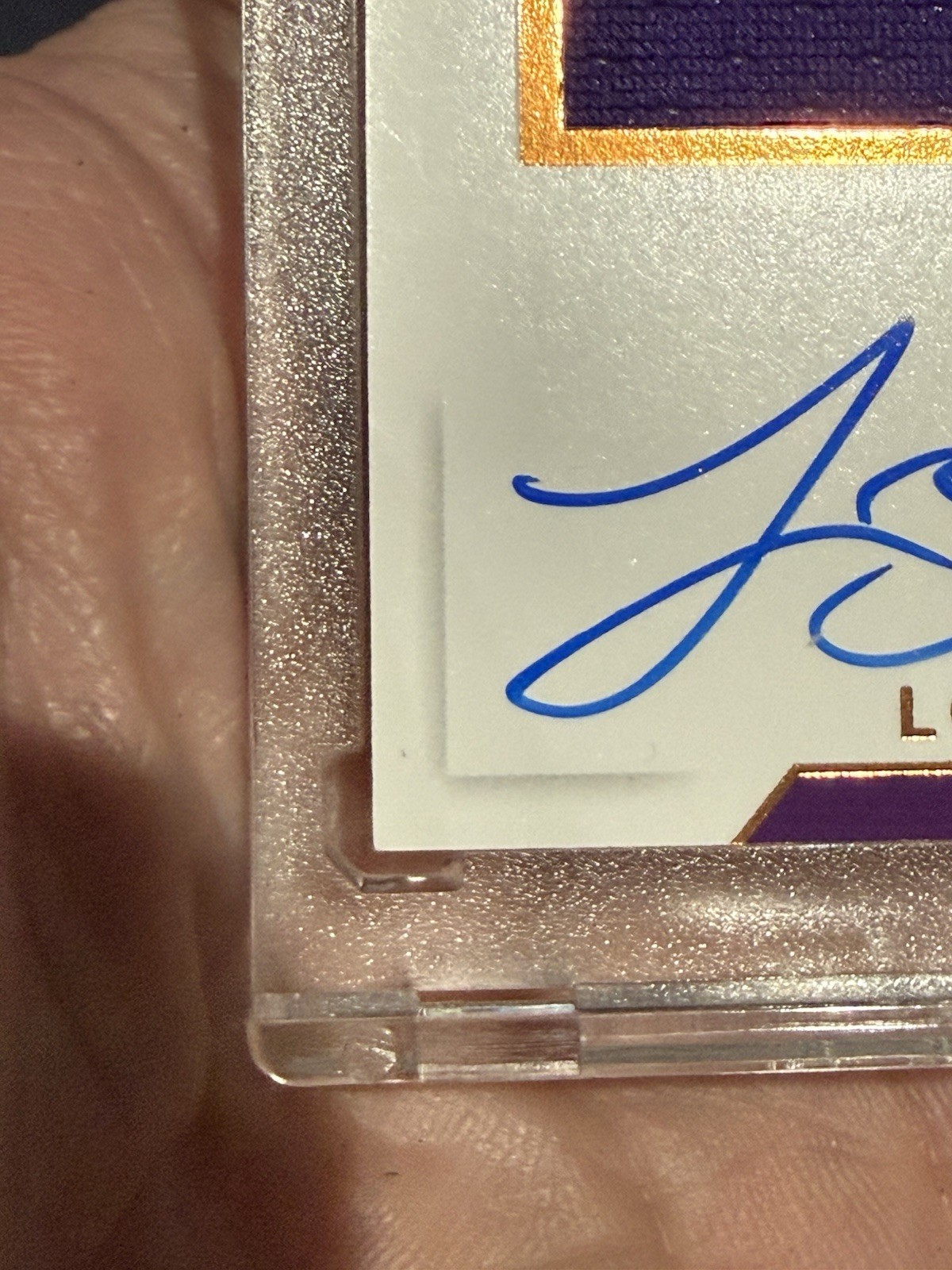 Lonzo Ball ROOKIE National Treasures 2017-18 AUTO Bronze /25 Colossal 3 cl PATCH view 6