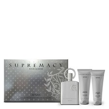 Afnan Men's Supremacy Silver 3pcs EDP Gift Set Fragrances 6290171073178