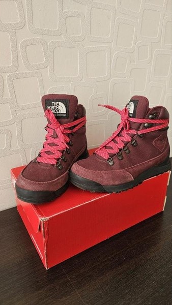 Women The North Face Boots Burgundy 38