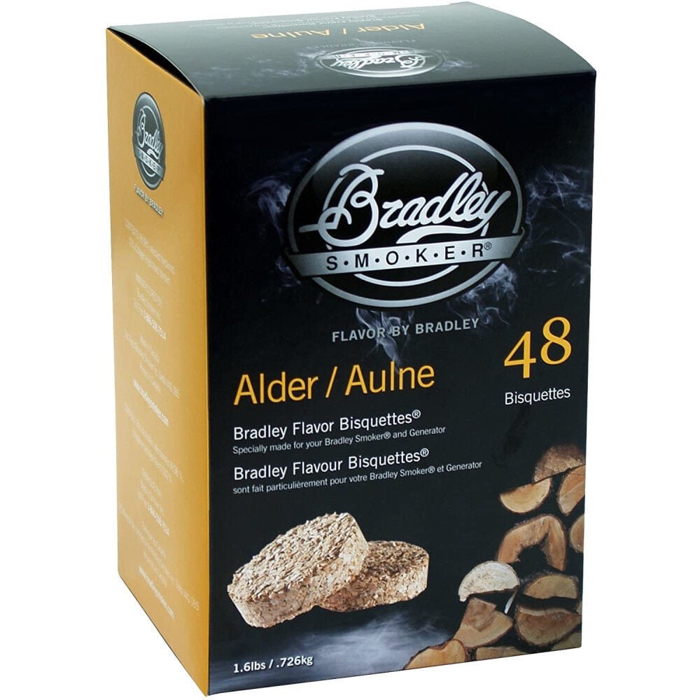 Печенье Bradley Smoker Alder Wood Bisquettes 48 шт.