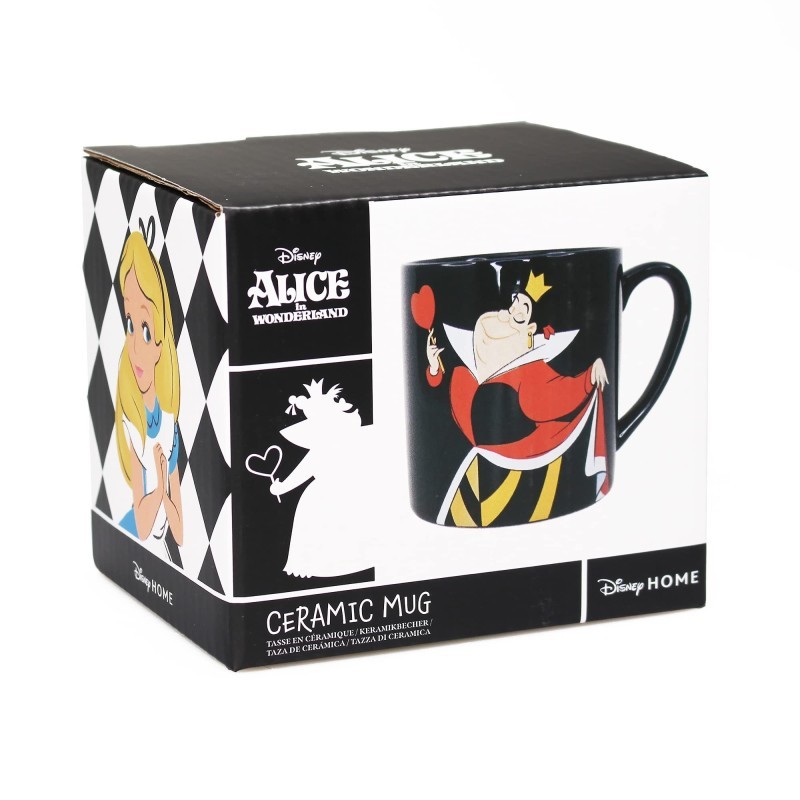 Mug Alice au pays des merveilles Disney par Half Moon Bay - Tasse Queen en céramique de 325 ml