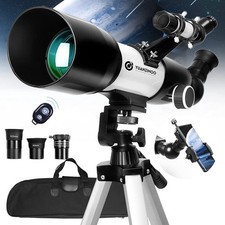 Telescope 70 mm Aperture 400 mm Refractor Astronomical Portable Telescope for...