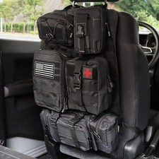 MAIKER Tactical Car Seat Back Organizer, Upgrade Tactical Vehicle Panel Organ...