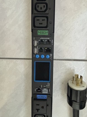 Chatsworth Products eConnect PDU 24-Out 120/208V 24A C13/C19 LED TS1032034