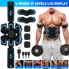 ABS Toning Simulator Fat Burner Belly Shaper Belt ABS Fitness Toning Fat Burner