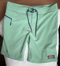 Vineyard Vines Mens Mint Green Board Shorts/SwTrunks Quick Dry, Sz 30  Waist
