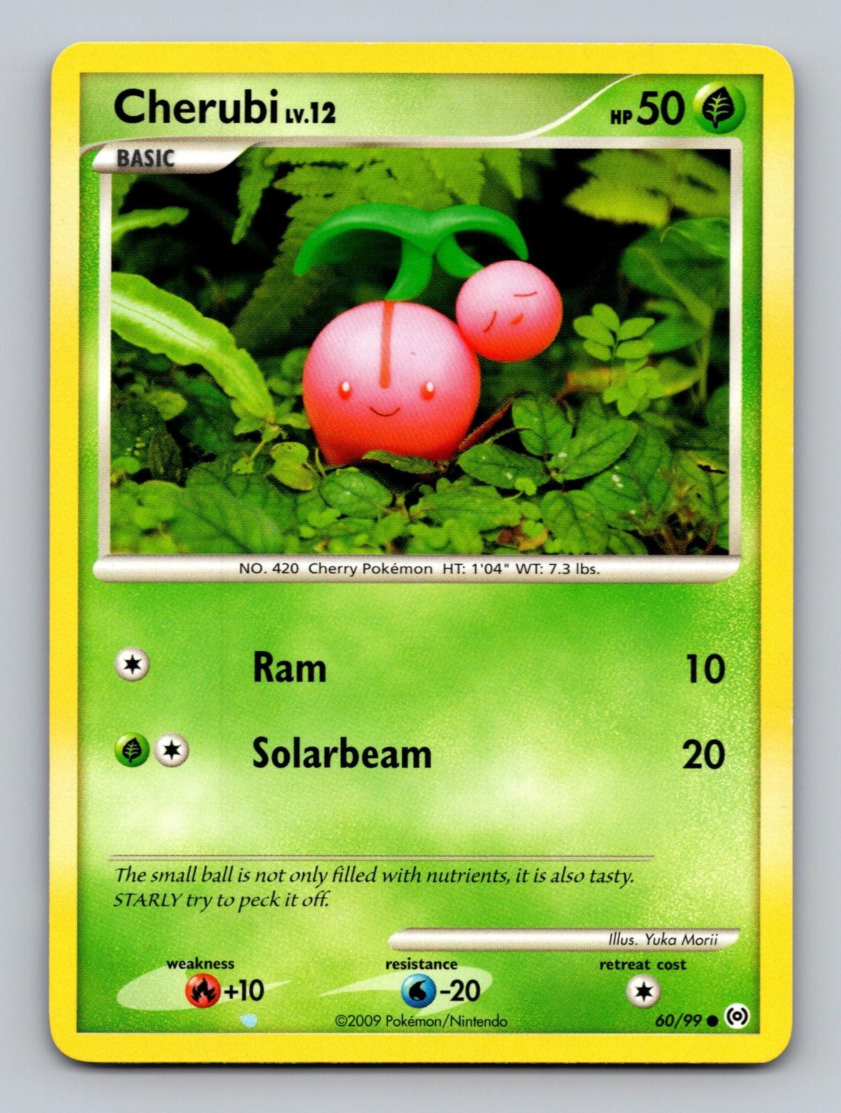 Cherubi 60/99 Common Arceus Pokemon Near Mint