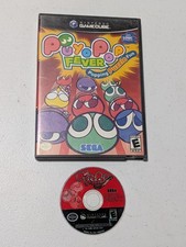 Puyo Pop Fever Nintendo GameCube Game w/ Original Case Tested Works *No Manual*