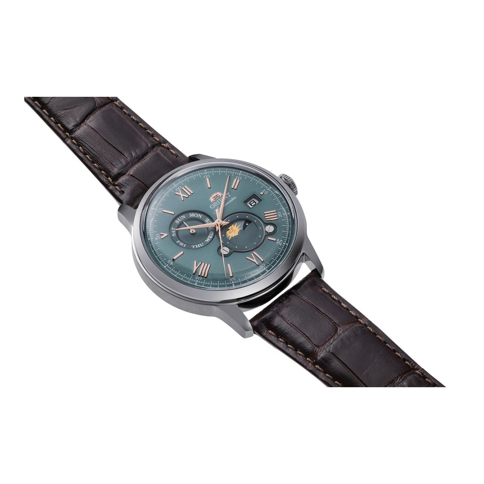 Orologio ORIENT  RA-AK0805E da Uomo  Verde opale in Acciaio INOX - Immagine 3 di 3