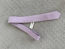 Lavender Skinny Tie Light Purple Filthy Etiquette FEGB02 100 Cotton - New W Tag