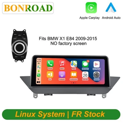 10.25" Wireless CarPlay Android Auto TouchScreen For BMW X1 E84 2009-2015 Linux - Photo 1/4