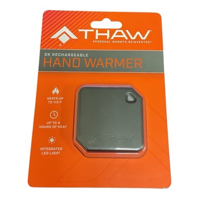 *NEW* THAW 2K Rechargeable Hand Warmer & and Power Bank 2000 mah