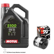 CRF1100 Africa Twin ABS Oil & K&N Filter Motul 5100 10w40 4L Honda CRF 1100 2022