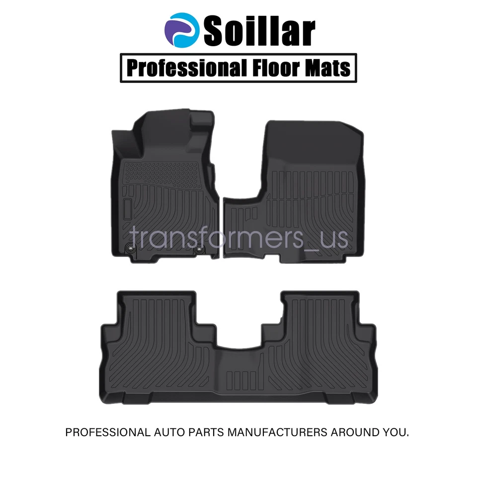 Alfombrillas forro modelo TPE 3D 3 PIEZAS para Honda CR-V 2007-2011 todo tipo de clima NUEVAS Foto 2 de 4