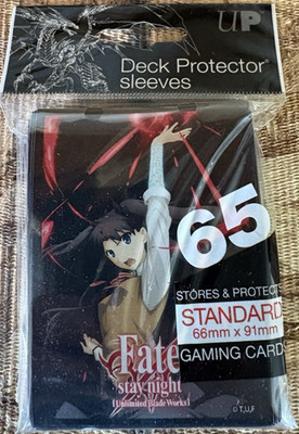 65 Ultra Pro Fate Stay Night V1 Standard Size Deck Protector Sleeves CCG 85417