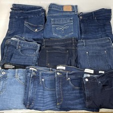 Womens Sz L (12-14) Name Brand Denim Jeans Wh...