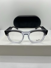 NEW Rayban RX0298V Mega Hawkeye Gray/Trans Eyeglasses W/ Case 50/21/145 : B57