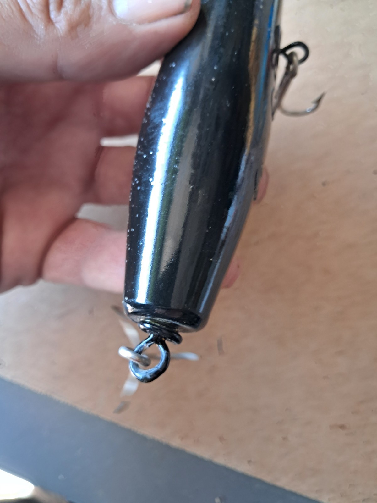 Vintage 5 1/2" Bob Hahn Darter,Striper Lures,Surf Plugs - Image 3