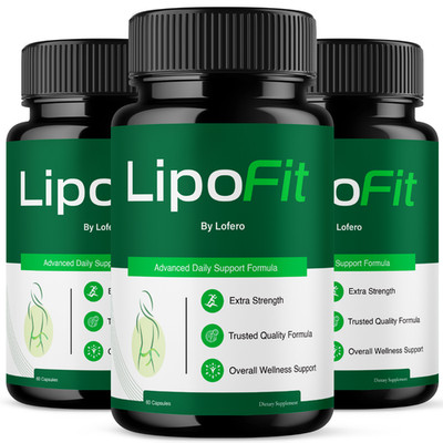 (3 Pack) Lipofit Capsulas For Weight Loss, Lipo Fit Capsules Fat Burner Pills