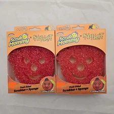 SCRUB MOMMY x SPIRIT Creepy Clown Dual Sided Scrubber Sponge 2 Pack