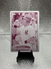 2012 Topps Opening Day  Jesus Montero Magenta 1/1 Rookie Printing Plate