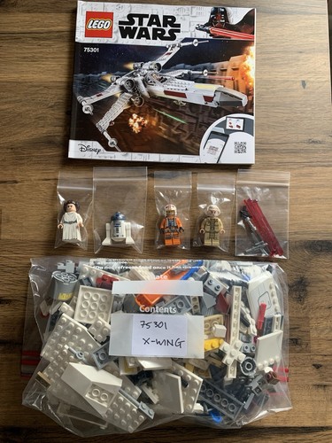 Lego Star Wars 75301 Luke Skywalker’s X-Wing Fighter KOMPLETT (ohne Karton)