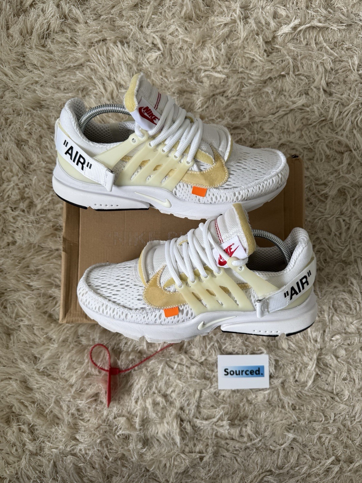 OFF WHITE X NIKE Nike x OFF WHITE Air Presto White UK 8 USA 9 EU 42.5 AA3830 100