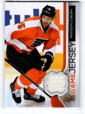 2014-15 Upper Deck Game Jerseys #GJBC Braydon Coburn 1F