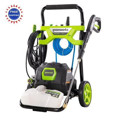 #ad Pressure Washer 2000 PSI 1.2 GPM Greenworks GPW2003 Open Frame $299.99