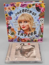 New Taylor Swift Book & Music CD Bundle Tortured Poets Department