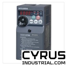 FR-D720-0.1K Variable Speed/Frequency Drive (VSD/VFD) / Inverter - input 200Vac-