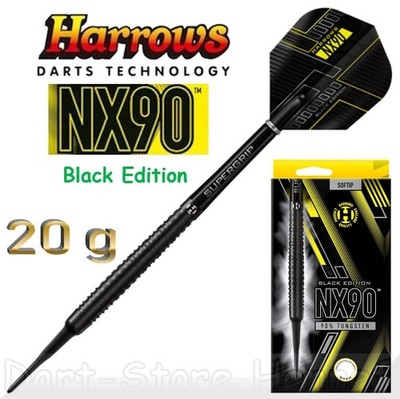HARROWS Softdarts ''NX90'', Black Edition, 20g