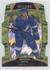 2019-20 Upper Deck Allure Green Quartz 42/99 Brayden Point #2 xp6