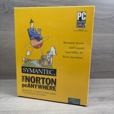 SYMANTEC NORTON PC ANYWHERE VERSION 5.0 For DOS 3 1/2