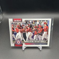 2026 Topps Series 1 - #266 Washington Nationals Team Card