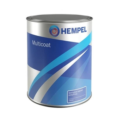 20€/l Hempel Multi Coat 750ml weiß 1K Bootslack Decksfarbe Bilgefarbe B-Ware
